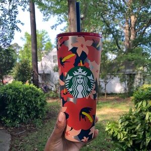 Starbucks Summer 2020 Flower Tumbler